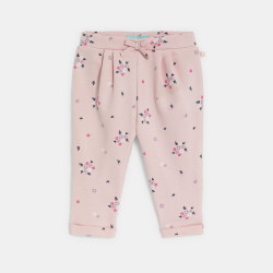 بنطلون ميلتون وردي للفتيات الصغيرات